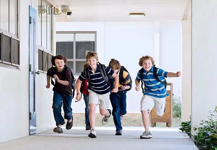 Education environment served by Milestone video security